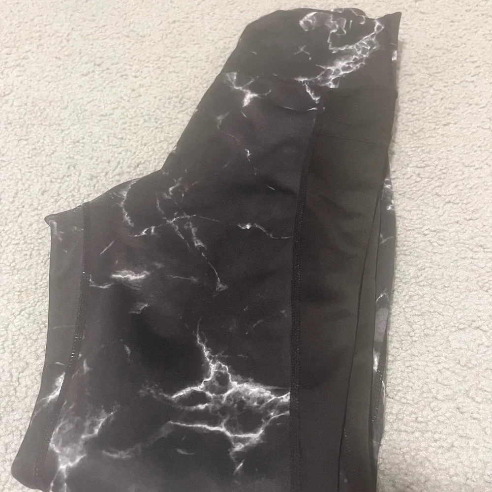 Buffbunny Marble Leggings- Onyx - Picture 1 of 4
